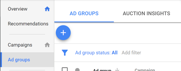 ad groups